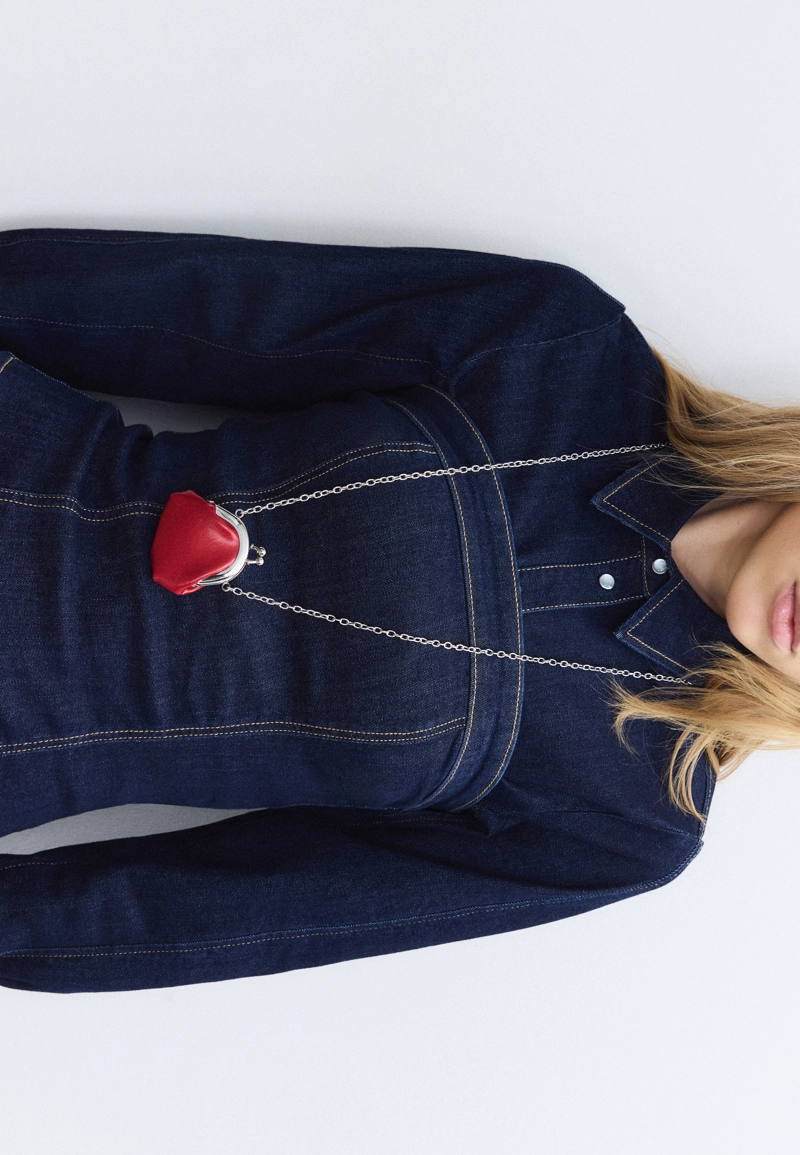 Колье с маленькой сумкой