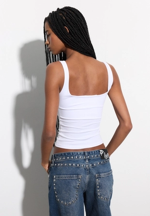 Wide strap top- Заказать в России