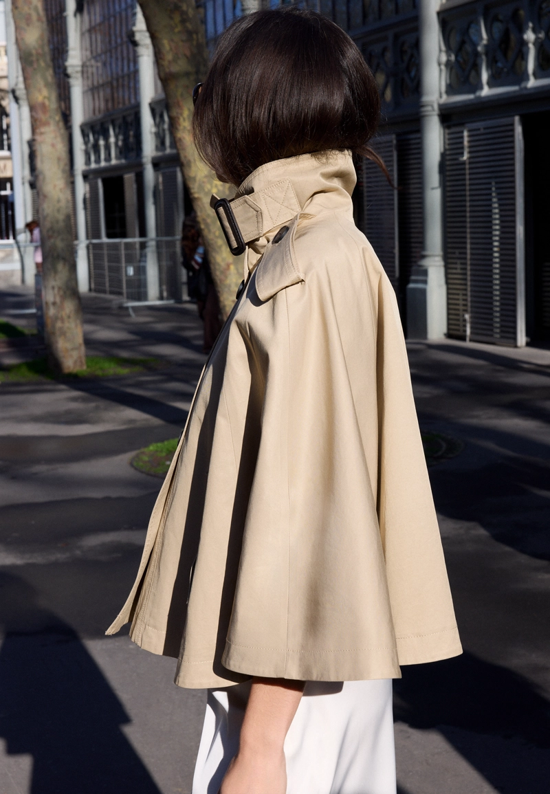 Тренч-накидка