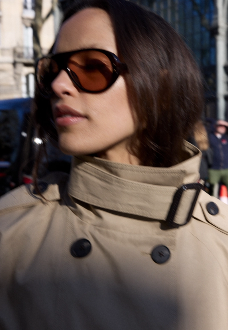 Тренч-накидка