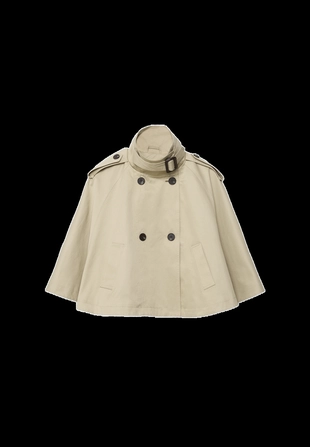 Тренч-накидка- Заказать в России