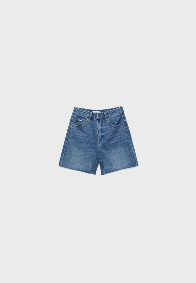 Длинные джинсовые шорты D93