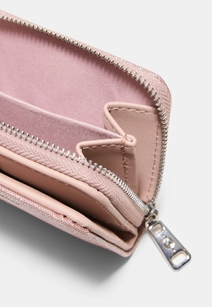 Кошелек на молнии с блеском- Заказать в России