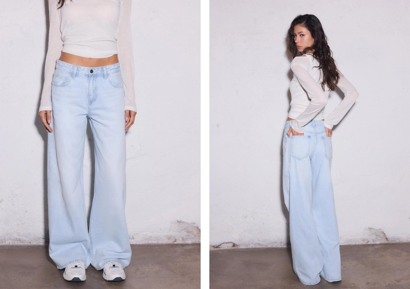 Джинсы свободного кроя