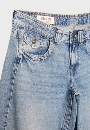 Джинсы barrel с низкой посадкой- Заказать в России