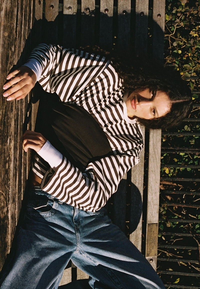 Джинсы barrel с низкой посадкой