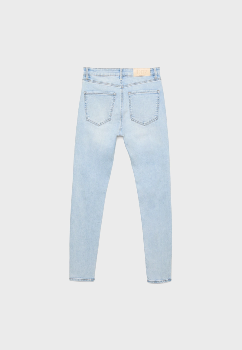 Джинсы D07 с высокой посадкой