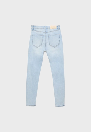 Джинсы D07 с высокой посадкой- Заказать в России