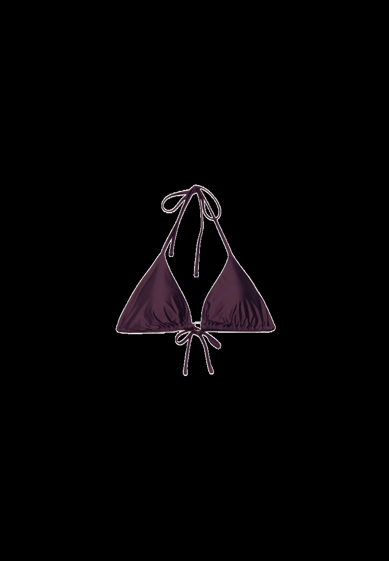 Топ бикини треугольный атлас