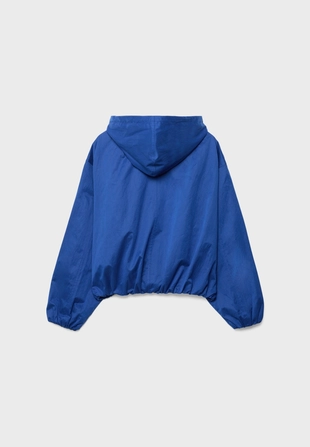 Нейлоновая куртка с капюшоном- Заказать в России