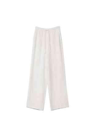 Flowing lineneffect trousers- Заказать в России