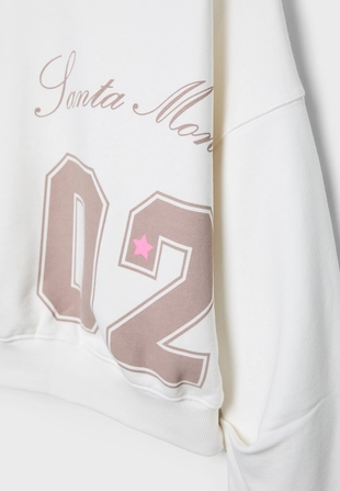 Базовая толстовка с принтом- Заказать в России