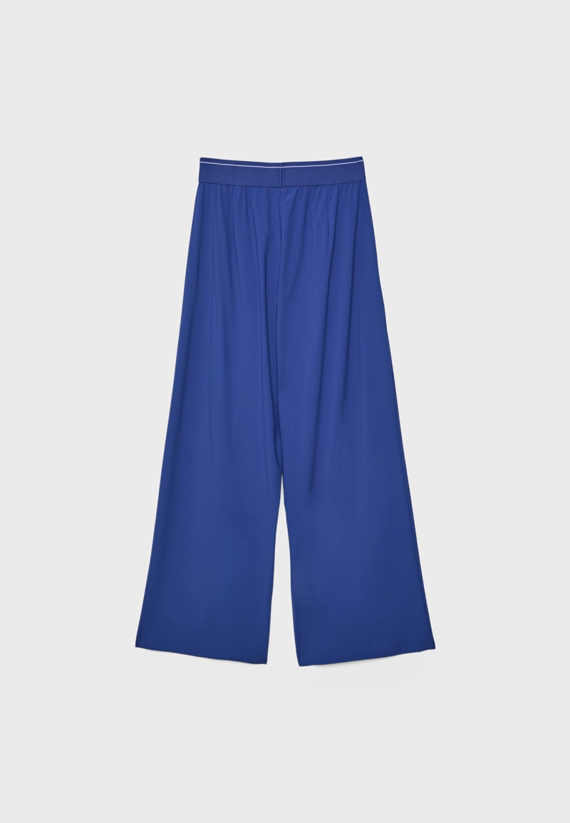 Джоггеры-палаццо с эластичным поясом