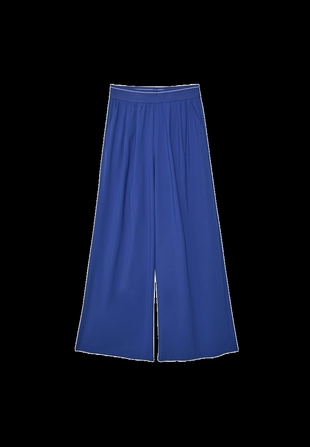 Джоггеры-палаццо с эластичным поясом- Заказать в России