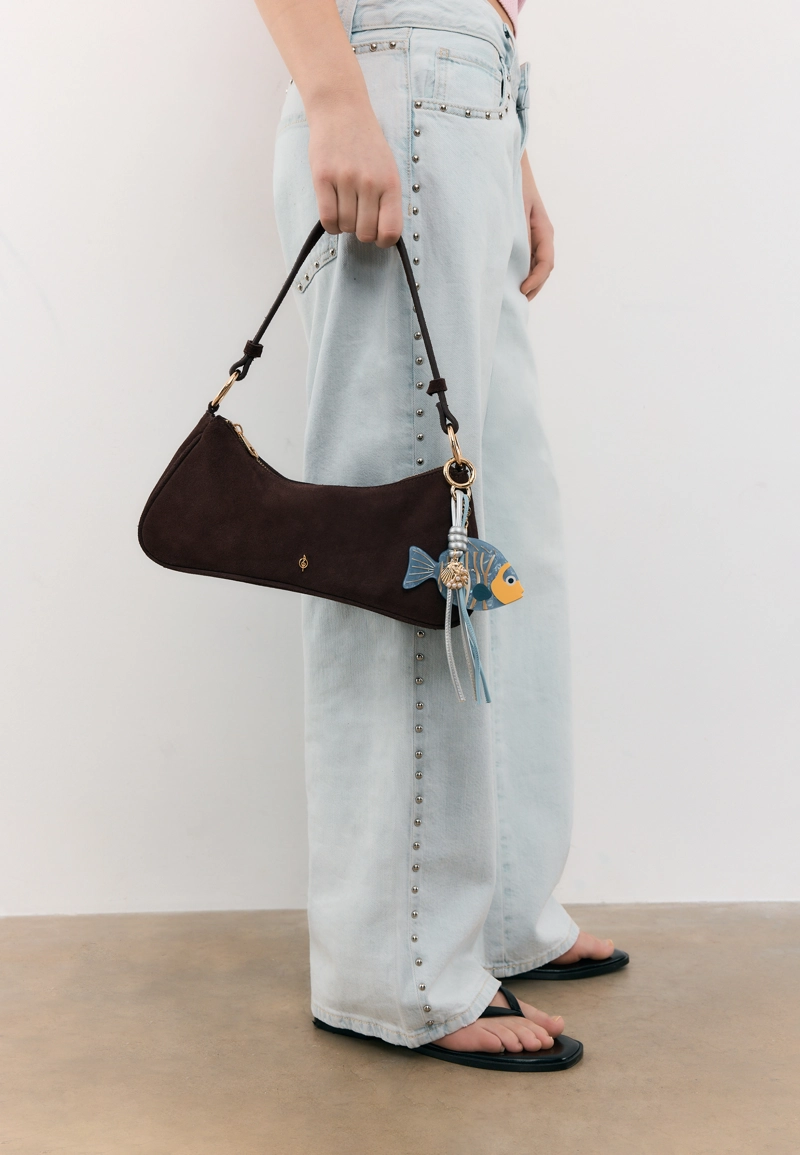 Брелок-подвеска «Рыбка» с бусинами