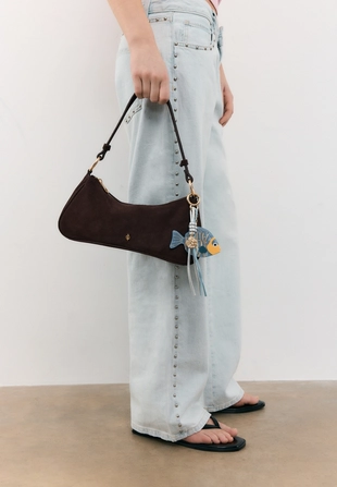 Брелок-подвеска «Рыбка» с бусинами- Заказать в России