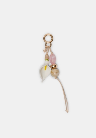 Beaded calla lily flower keyring- Заказать в России