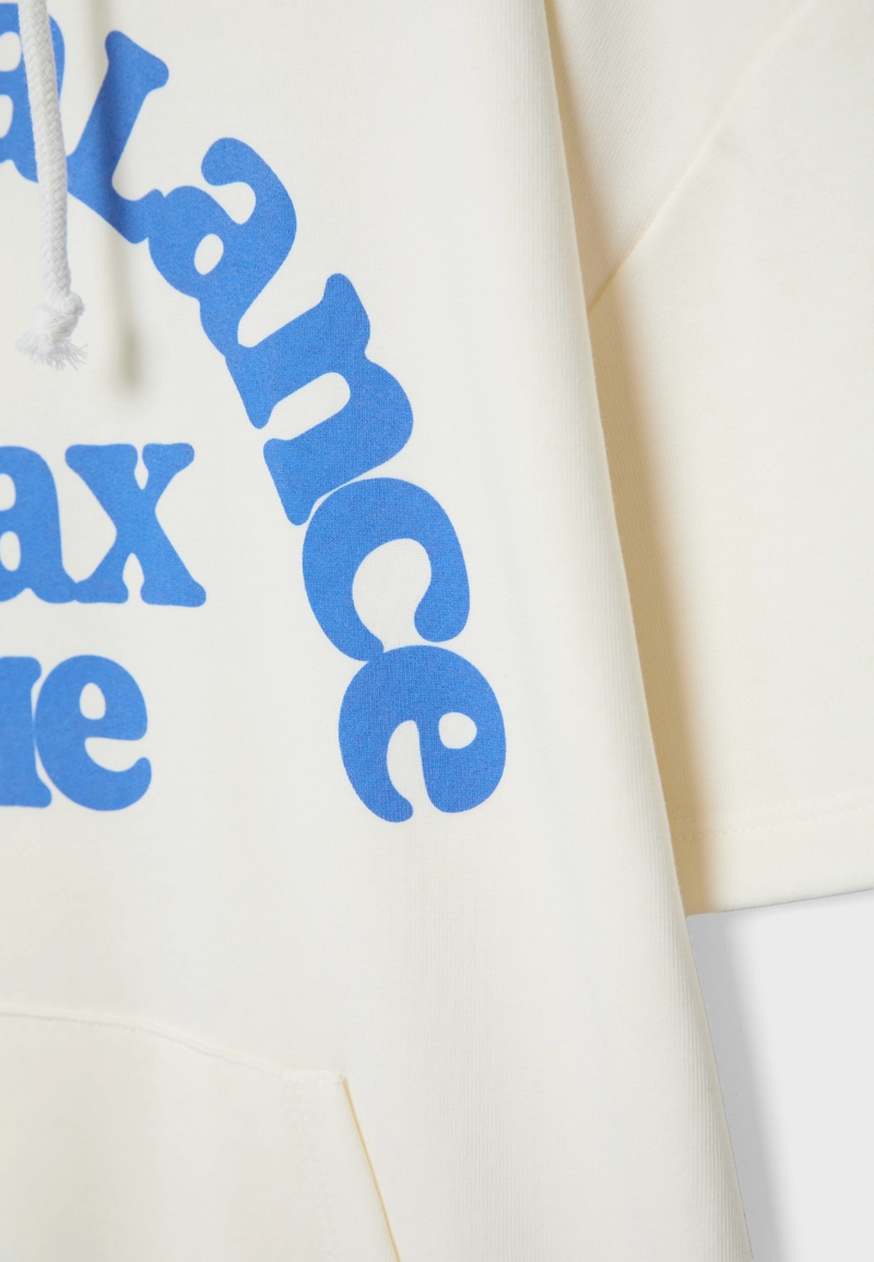 Худи с короткими рукавами