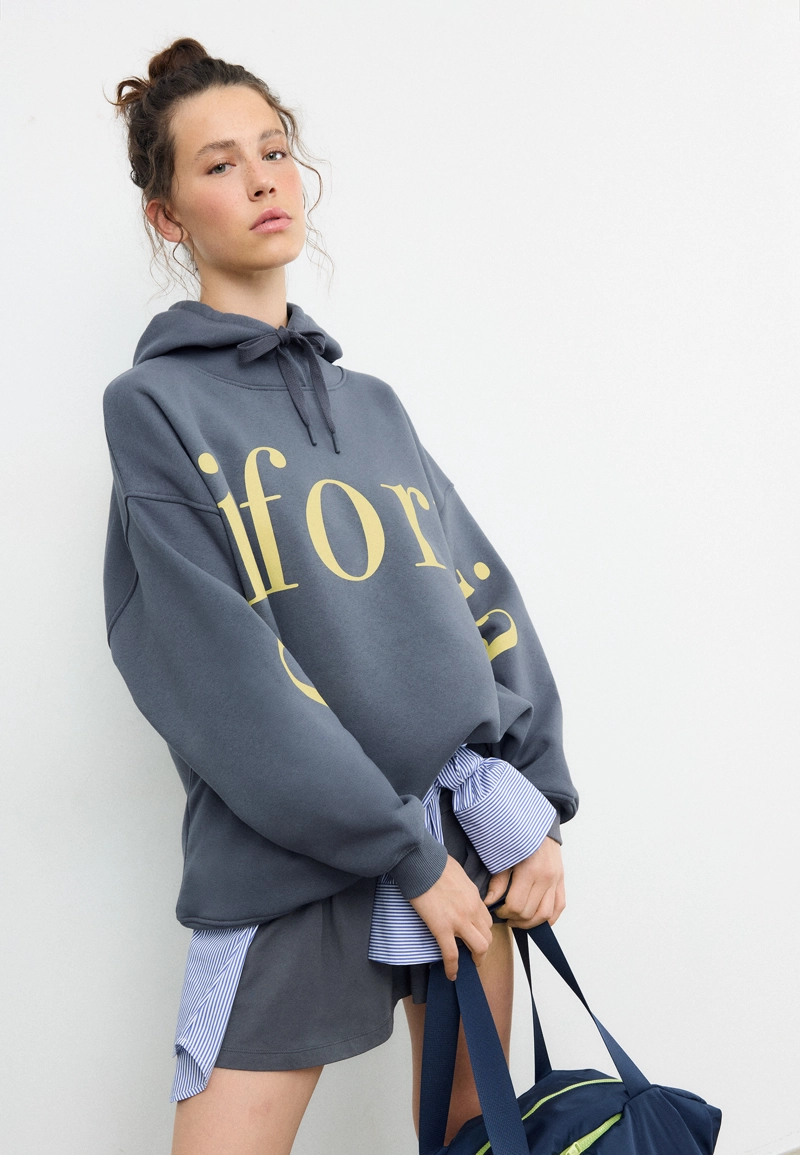 Худи с принтом