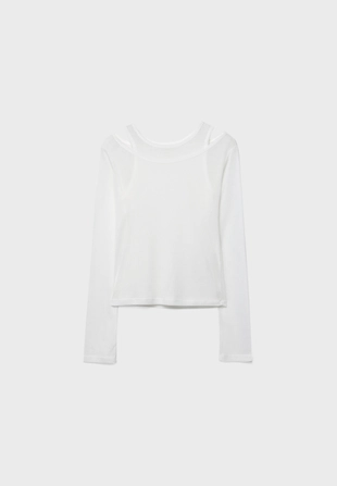 Двуслойная футболка- Заказать в России