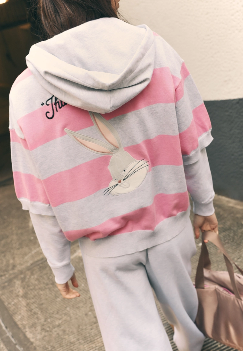 Вязаный джемпер-поло «Багз Банни»