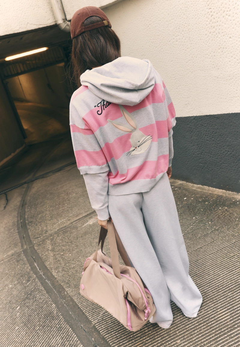 Вязаный джемпер-поло «Багз Банни»