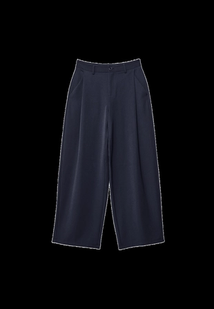 Брюки barrel со складками- Заказать в России