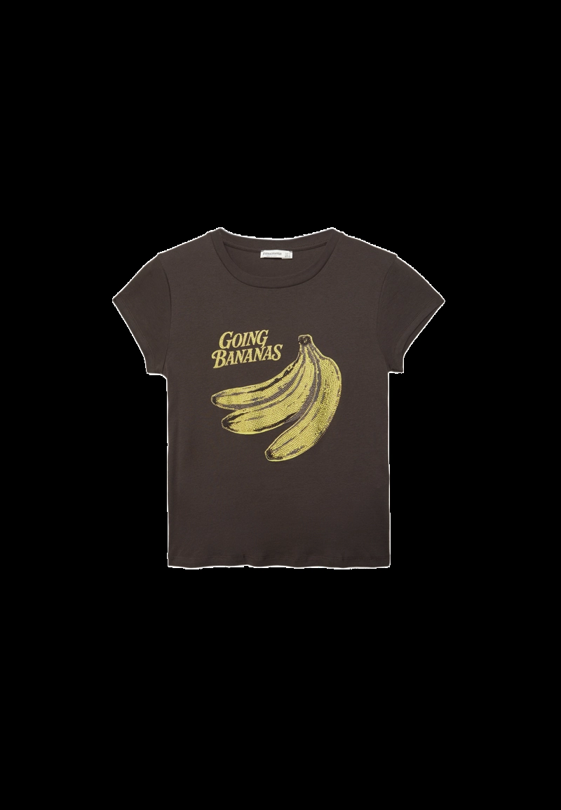 Футболка с банановым принтом