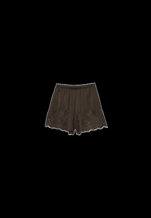 Satin camisole shorts- Заказать в России