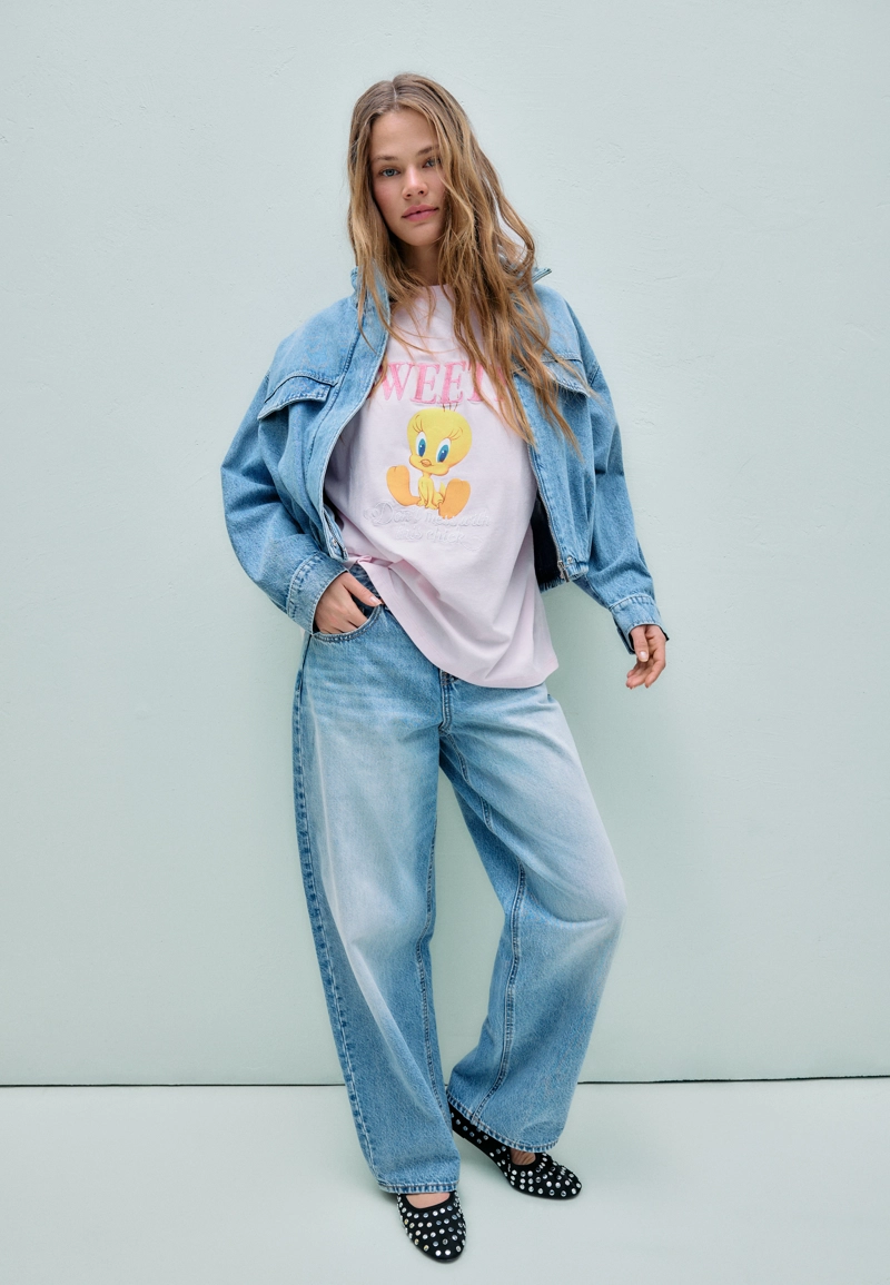 Футболка Sweety с короткими рукавами и круглым вырезом