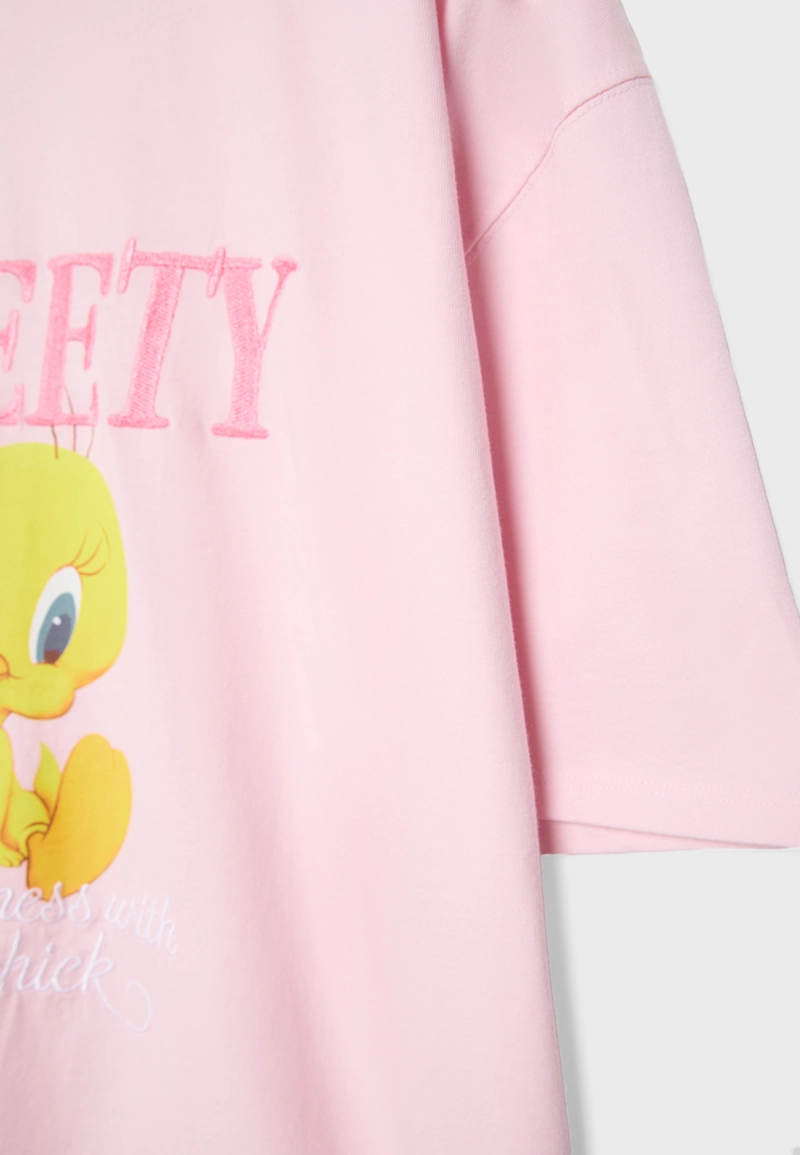 Футболка Sweety с короткими рукавами и круглым вырезом