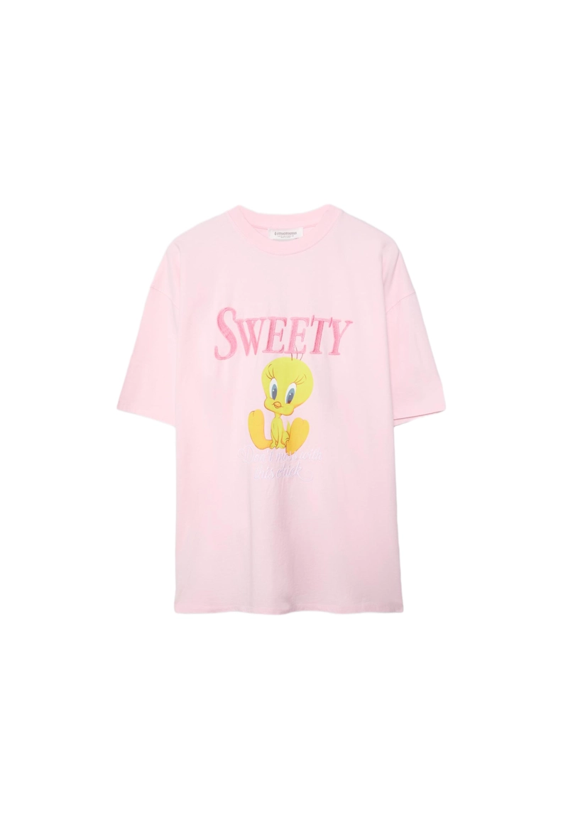 Футболка Sweety с короткими рукавами и круглым вырезом