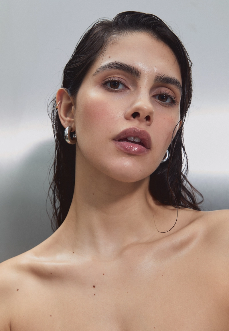 Набор из 2 водонепроницаемых серег-колец