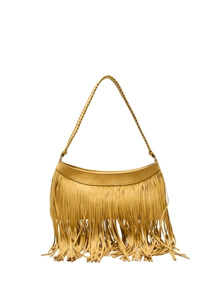 Удлиненная сумка с бахромой- Заказать в России