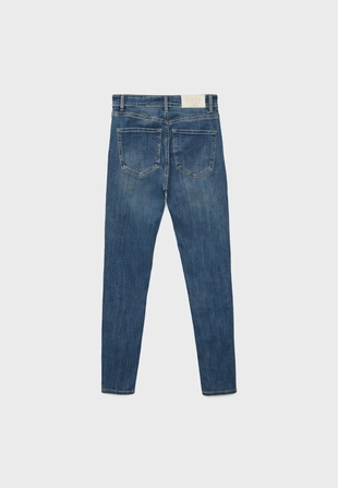 Джинсы D07 с высокой посадкой- Заказать в России