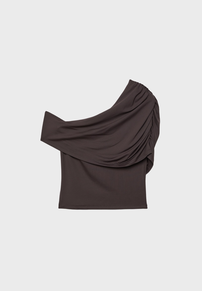 Драпированный топ из полиамида