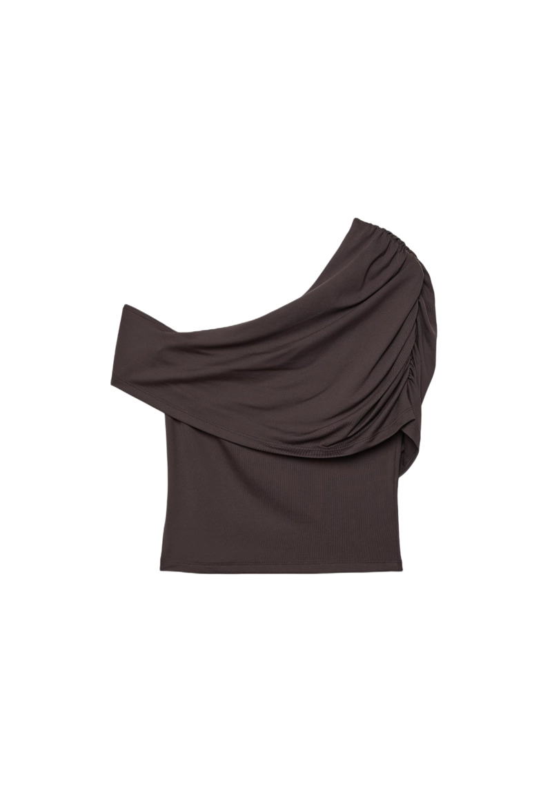 Драпированный топ из полиамида