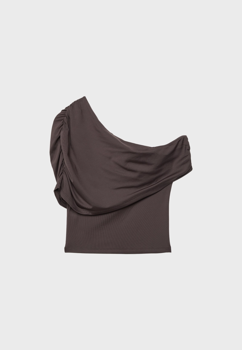 Драпированный топ из полиамида