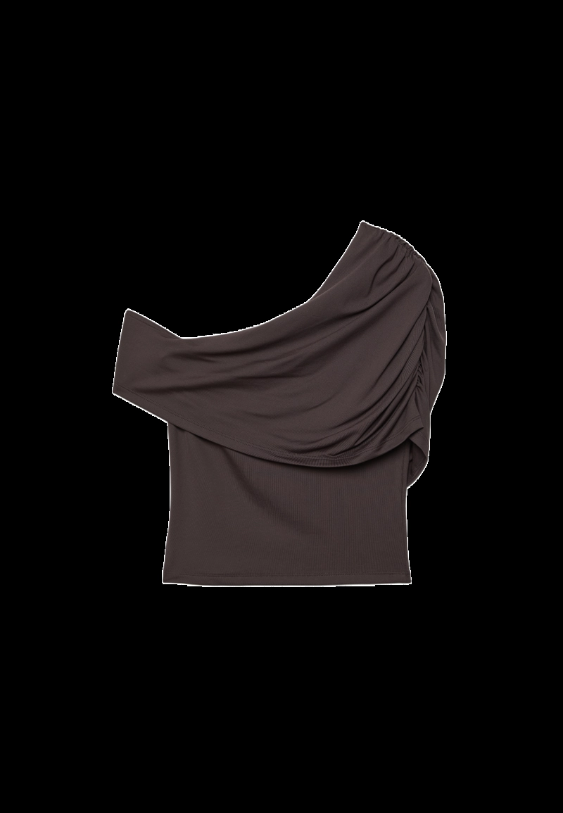 Драпированный топ из полиамида