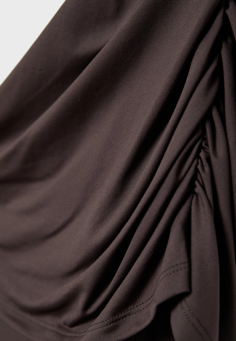 Драпированный топ из полиамида