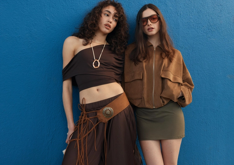 Драпированный топ из полиамида