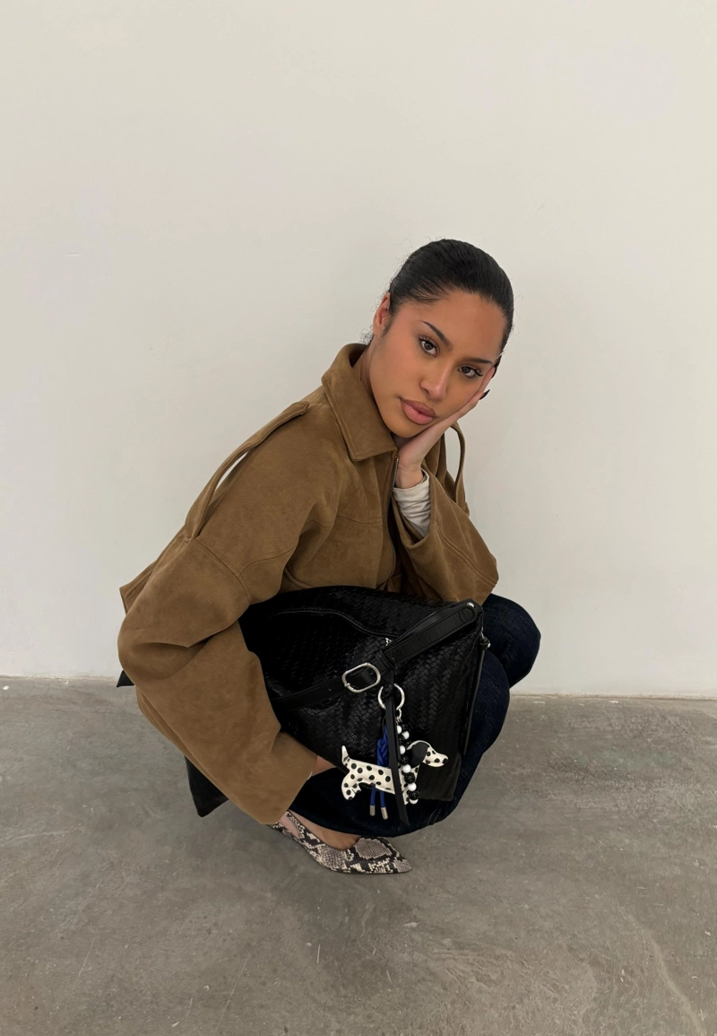 Брелок-подвеска «Собака в горошек»