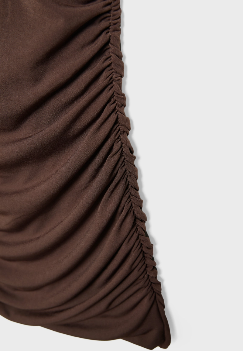 Короткое платье-накидка