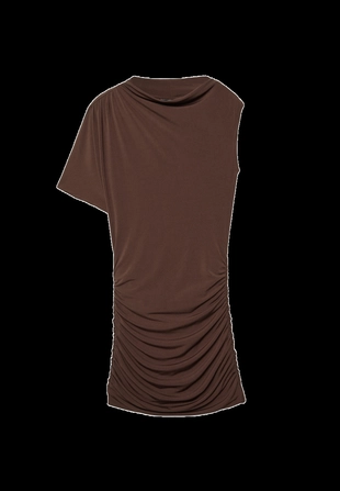 Короткое платье-накидка- Заказать в России