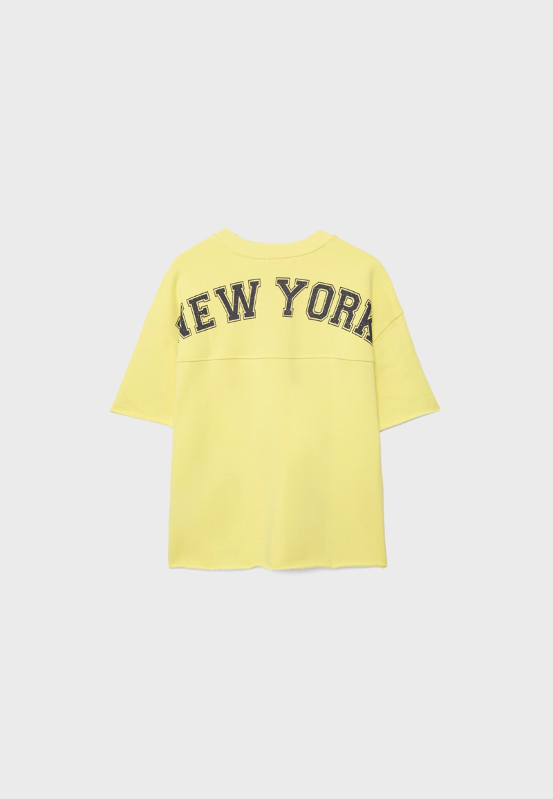 Толстовка с короткими рукавами New York
