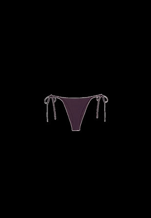 Плавки бикини бразильяно из сатина- Заказать в России