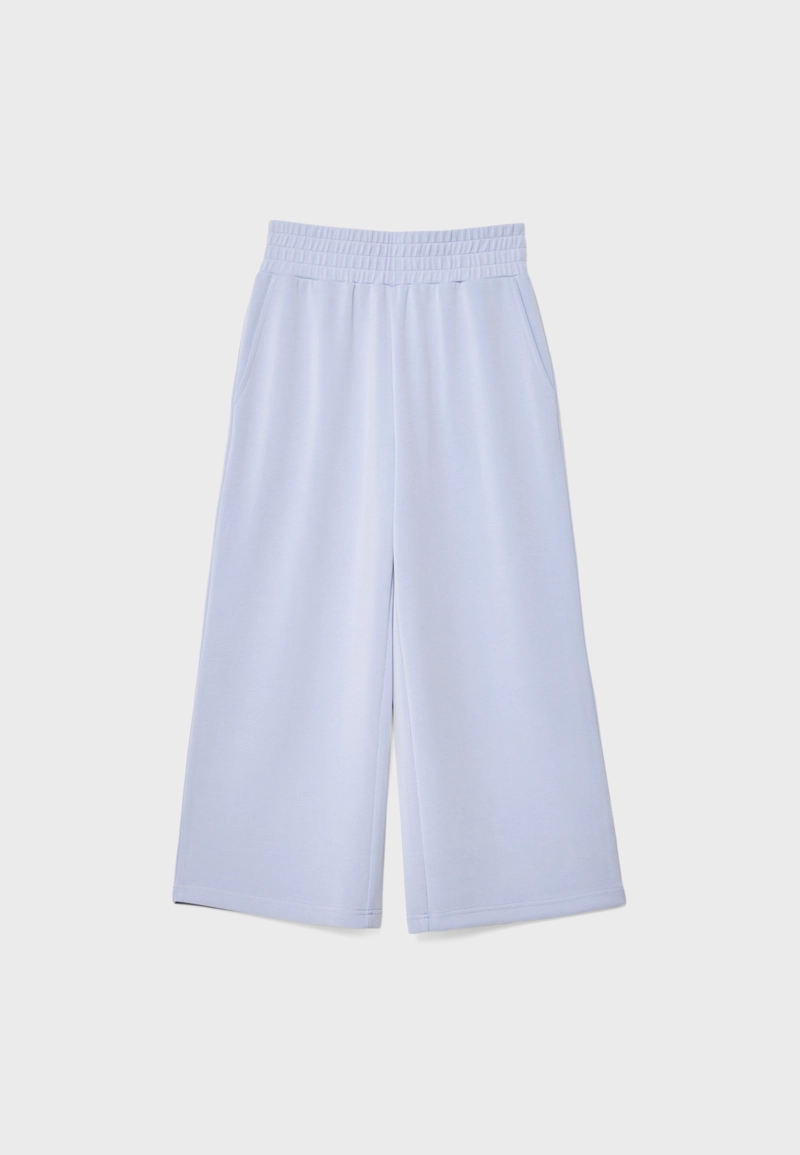 Брюки-кюлоты из мягкой ткани