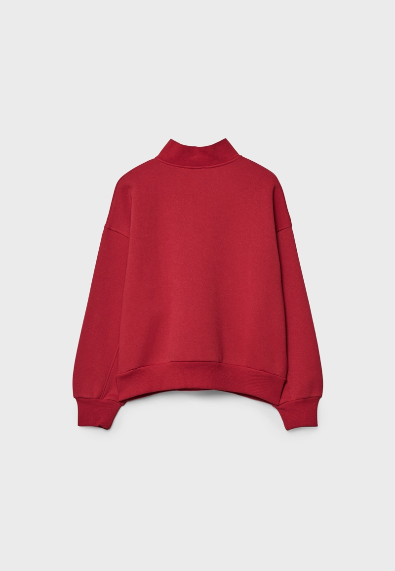 Толстовка на молнии с вышивкой