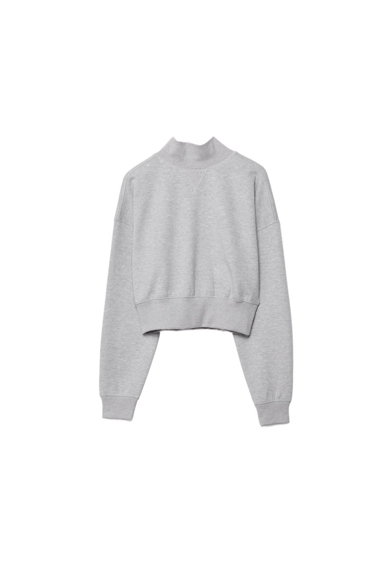 Толстовка из интерлока с мягкой текстурой