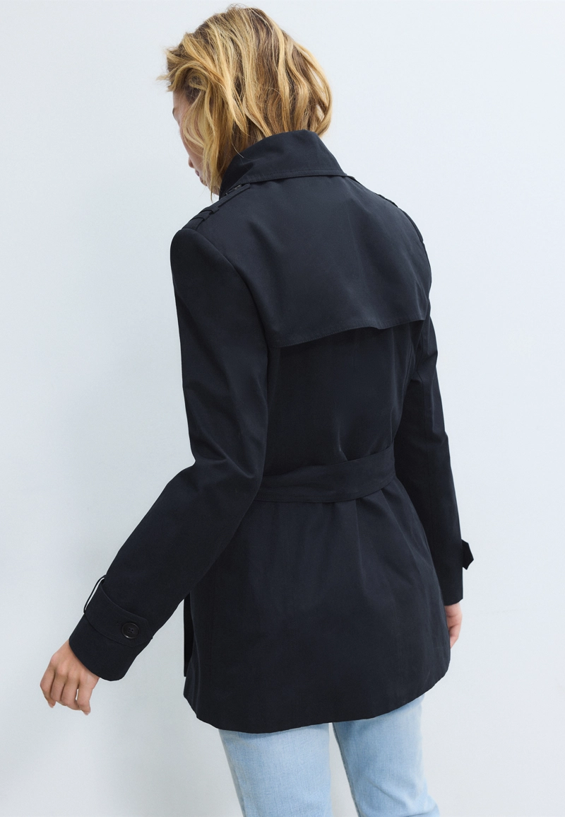 Укороченный классический тренч